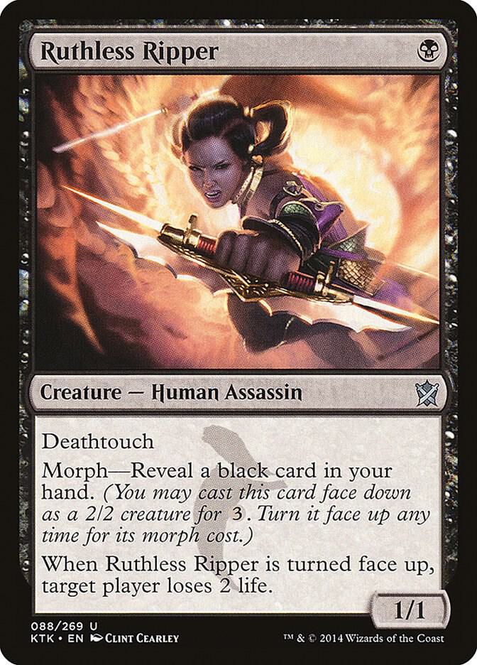 Ruthless Ripper 88 (Khans of Tarkir)  - Foil | Good Games Adelaide SA