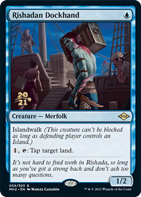 Rishadan Dockhand 59 (Prerelease Cards)  - Foil | Good Games Adelaide SA