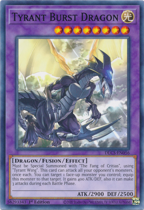 Tyrant Burst Dragon [DLCS-EN056] Common | Good Games Adelaide SA