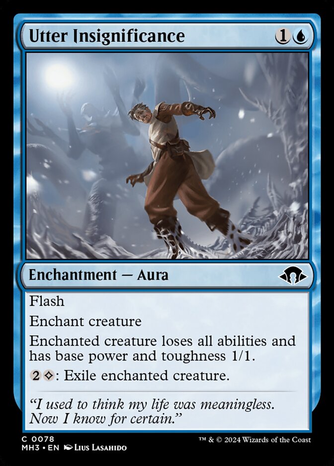 Utter Insignificance 78 (Modern Horizons 3)  - Foil | Good Games Adelaide SA