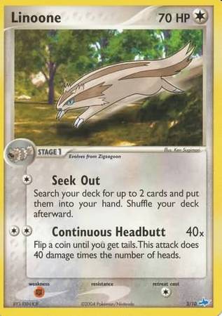 Linoone (3/10) [EX: Trainer Kit - Latios] | Good Games Adelaide SA