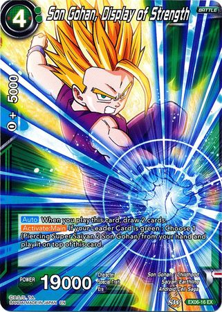 Son Gohan, Display of Strength [EX06-16] | Good Games Adelaide SA