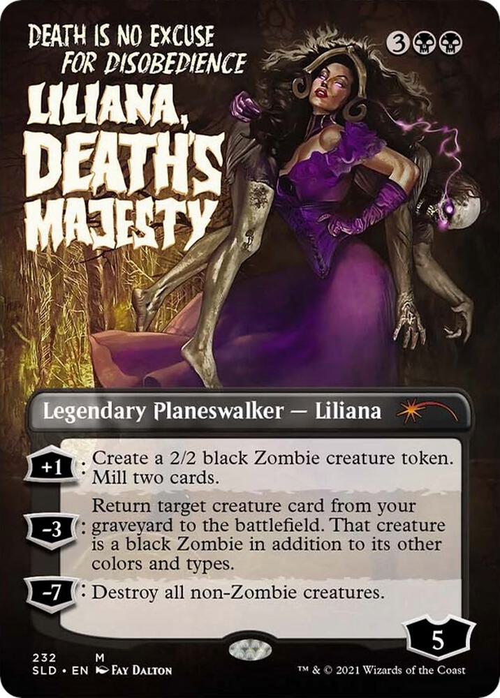 Liliana Deaths Majesty 232 (Secret Lair Drop Series)  - Foil | Good Games Adelaide SA