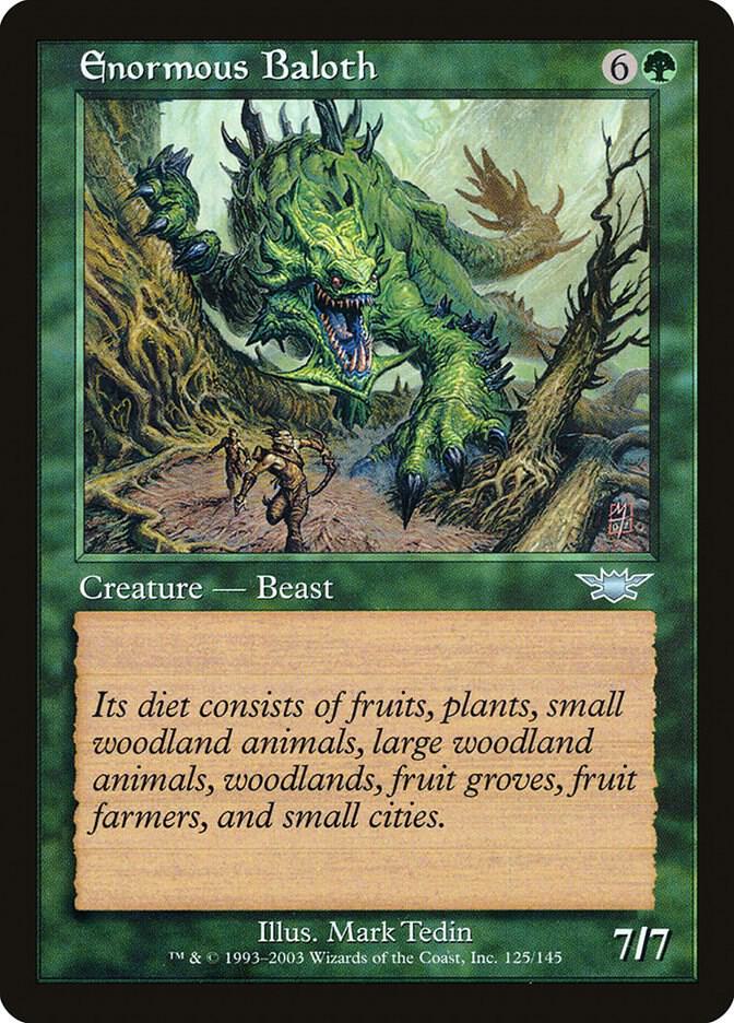 Enormous Baloth 125 (Legions)  - Foil | Good Games Adelaide SA