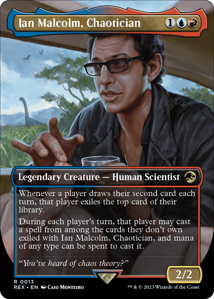 Ian Malcolm, Chaotician (Borderless) [Jurassic World Collection] | Good Games Adelaide SA