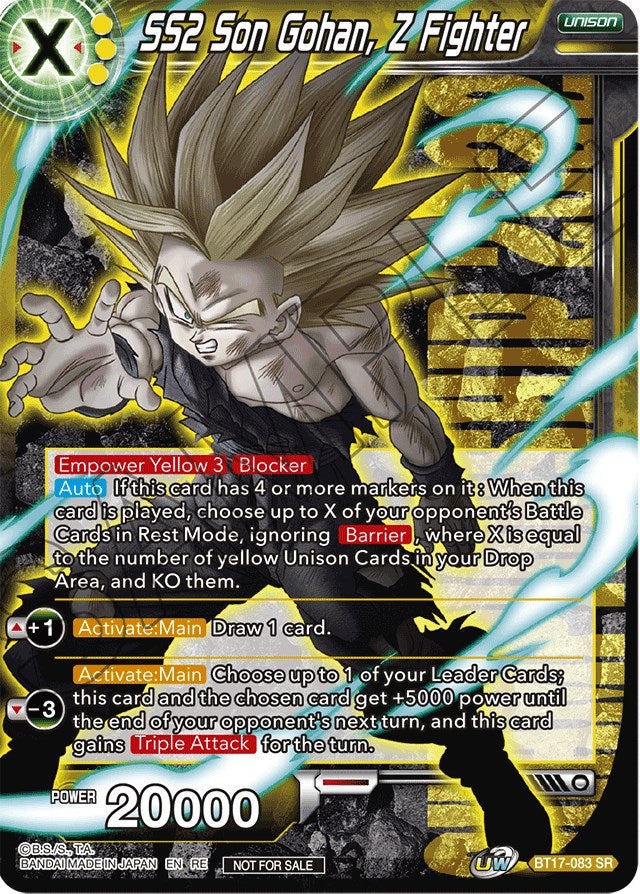 SS2 Son Gohan, Z Fighter (Championship 2022) (BT17-083) [Promotion Cards] | Good Games Adelaide SA