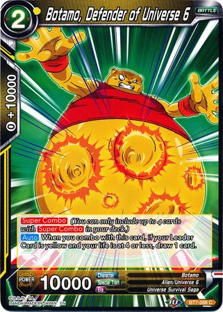 Botamo, Defender of Universe 6 [BT7-088] | Good Games Adelaide SA