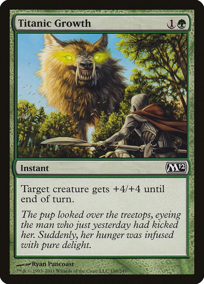 Titanic Growth 198 (Magic 2012 (M12))  - Foil | Good Games Adelaide SA