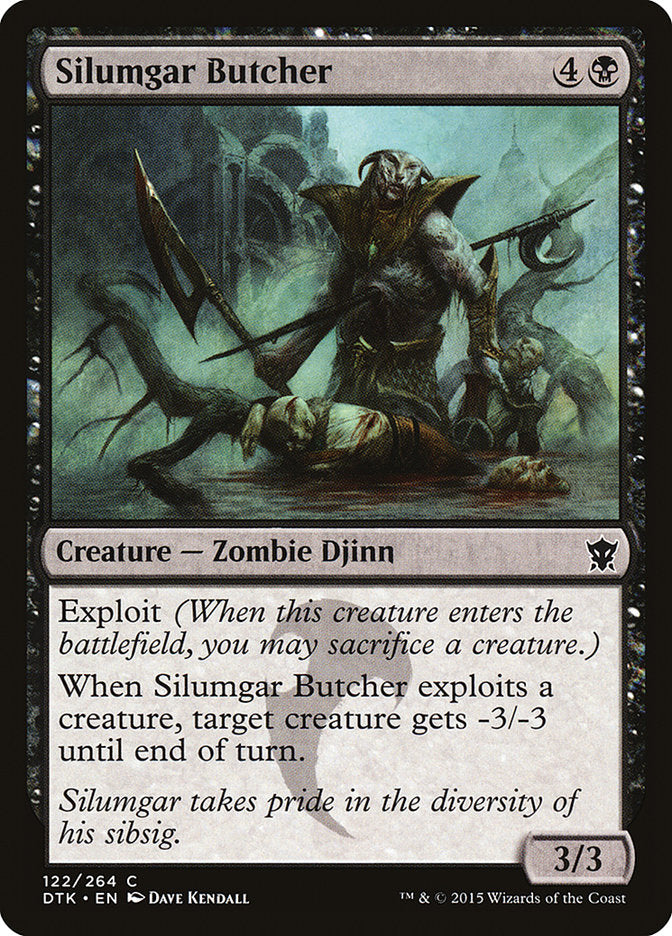 Silumgar Butcher 122 (Dragons of Tarkir)  - Foil | Good Games Adelaide SA