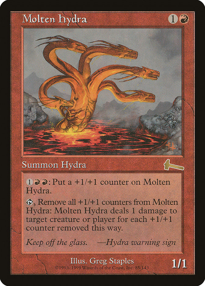 Molten Hydra 85 (Urza's Legacy)  - Foil | Good Games Adelaide SA