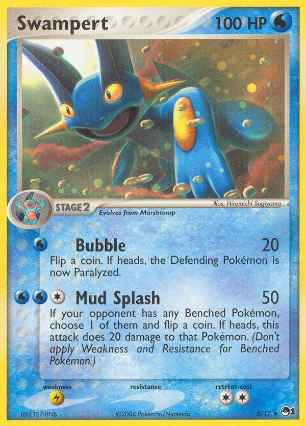Swampert (5/17) [POP Series 1] | Good Games Adelaide SA