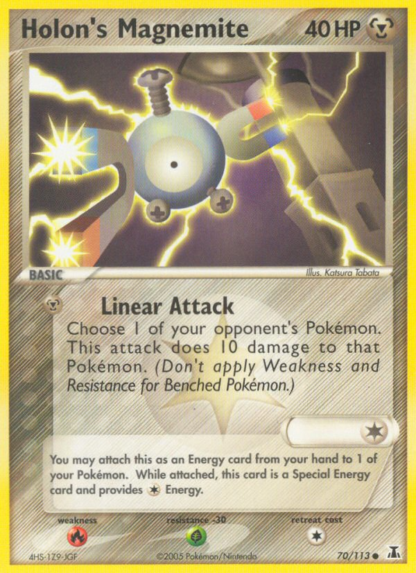 Holon's Magnemite (70/113) [EX: Delta Species] | Good Games Adelaide SA
