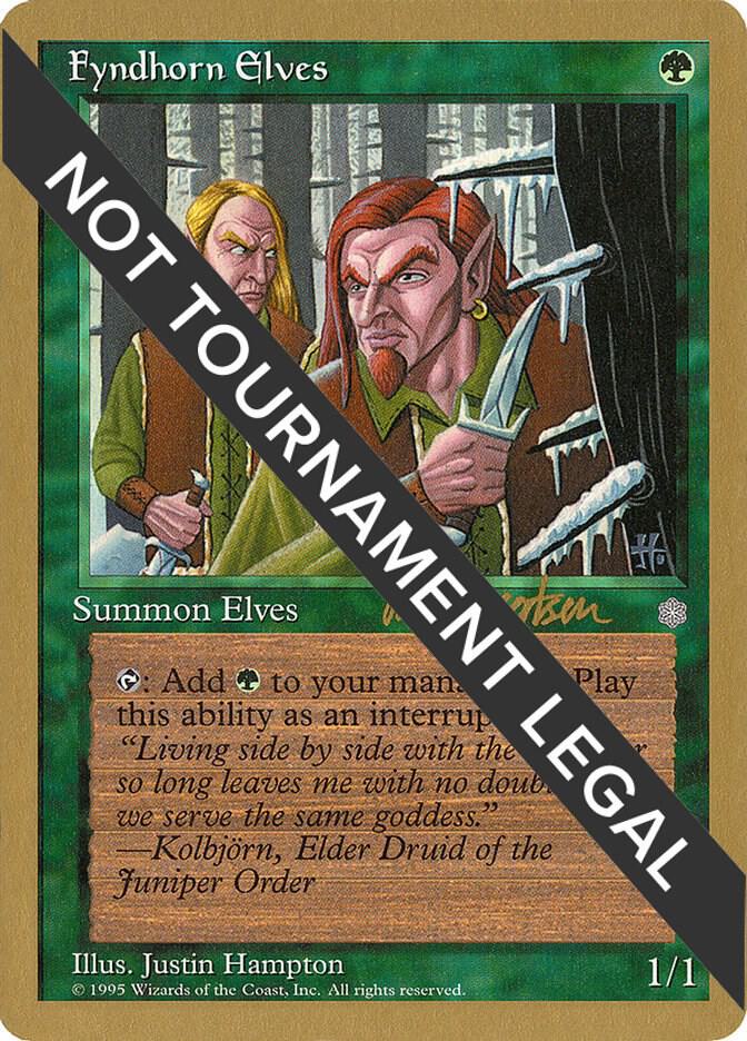 Fyndhorn Elves 1997 Svend Geertsen ICE  (World Championship Decks)  | Good Games Adelaide SA