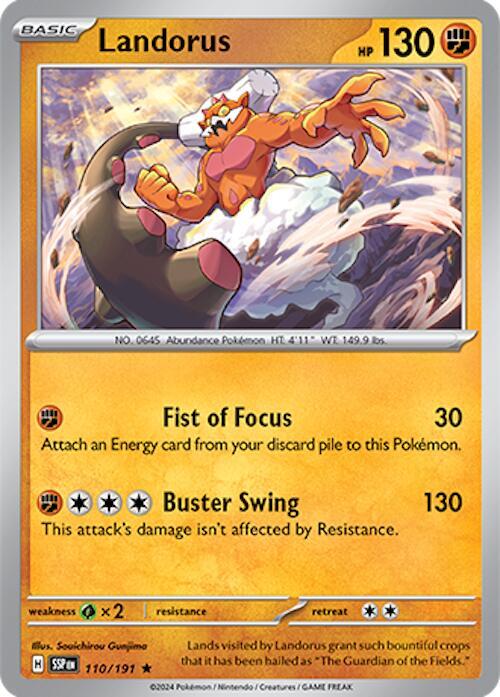 Landorus 110/191 (SV08: Surging Sparks)  - Holofoil | Good Games Adelaide SA
