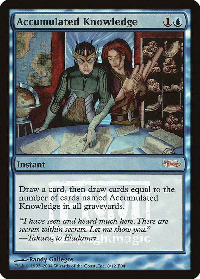 Accumulated Knowledge 8 (FNM Promos)  - Foil | Good Games Adelaide SA