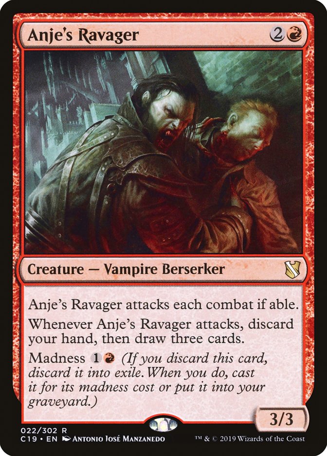 Anje's Ravager [Commander 2019] | Good Games Adelaide SA