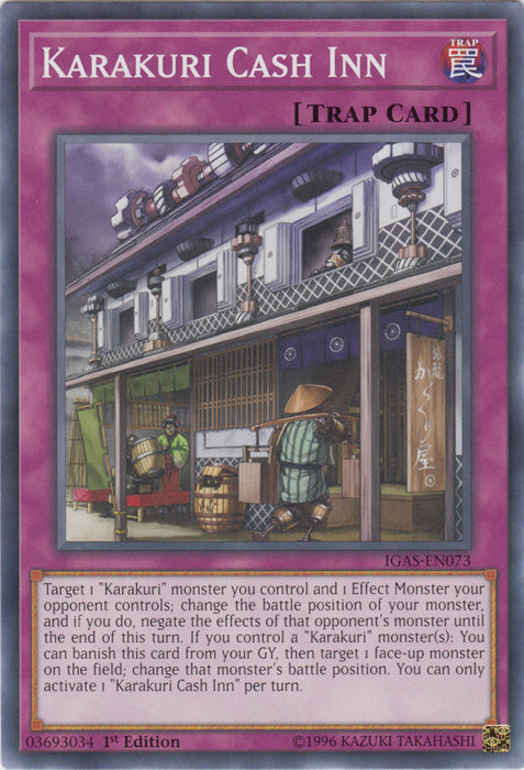 Karakuri Cash Inn [IGAS-EN073] Common | Good Games Adelaide SA