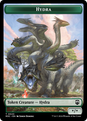 Hydra // Boar Double-Sided Token [Modern Horizons 3 Commander Tokens] | Good Games Adelaide SA