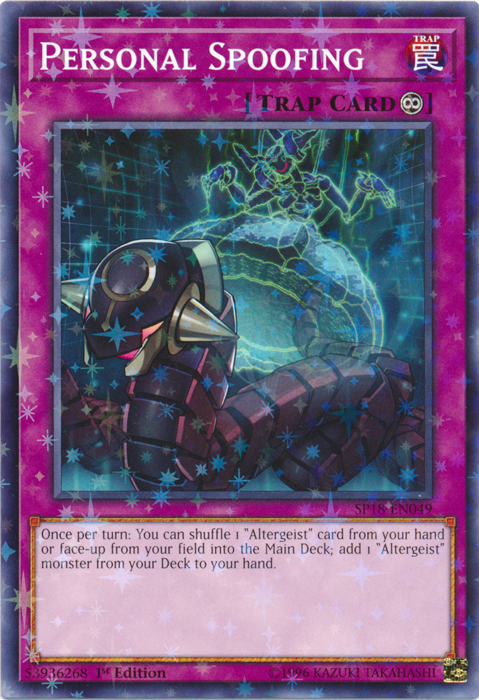 Personal Spoofing [SP18-EN049] Starfoil Rare | Good Games Adelaide SA