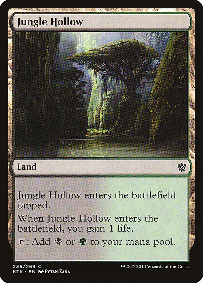 Jungle Hollow [Khans of Tarkir] | Good Games Adelaide SA