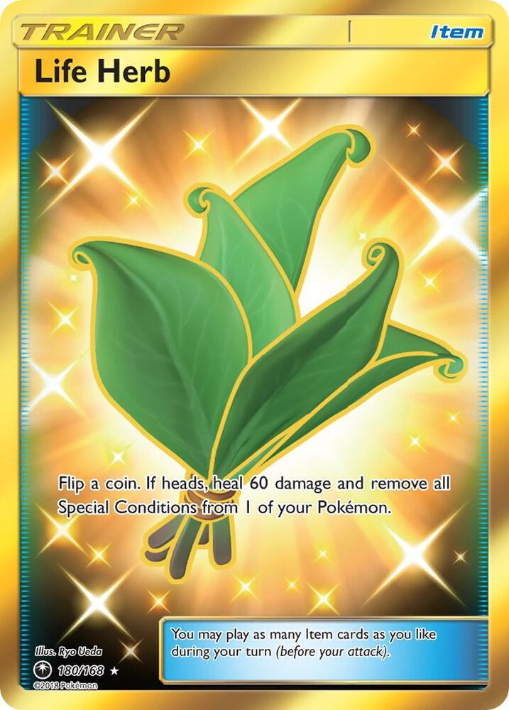 Life Herb Secret 180/168 (SM - Celestial Storm)  - Holofoil | Good Games Adelaide SA