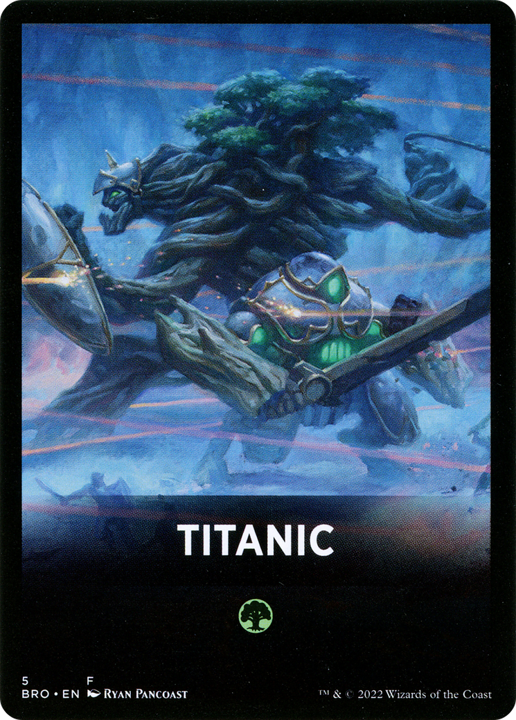 Titanic Theme Card [The Brothers' War Tokens] | Good Games Adelaide SA