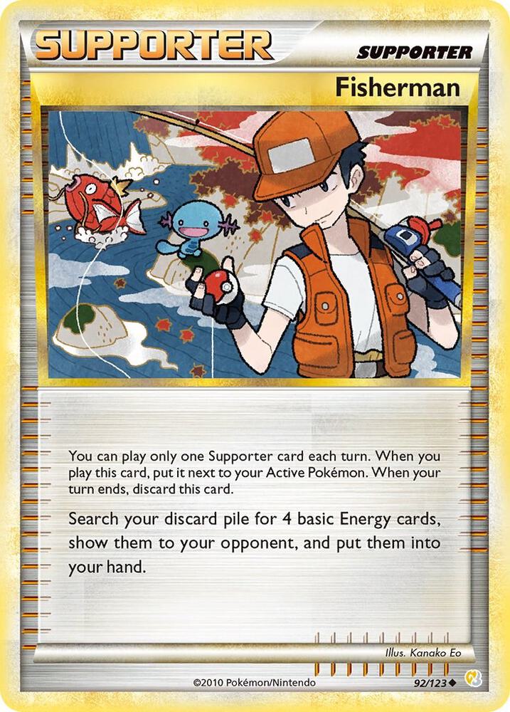 Fisherman 92/123 (HeartGold SoulSilver)  | Good Games Adelaide SA