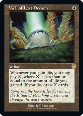 Well of Lost Dreams 62 (The Brothers' War: Retro Frame Artifacts)  - Foil | Good Games Adelaide SA