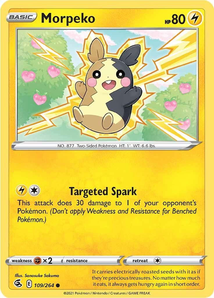 Morpeko (109/264) [Sword & Shield: Fusion Strike] | Good Games Adelaide SA