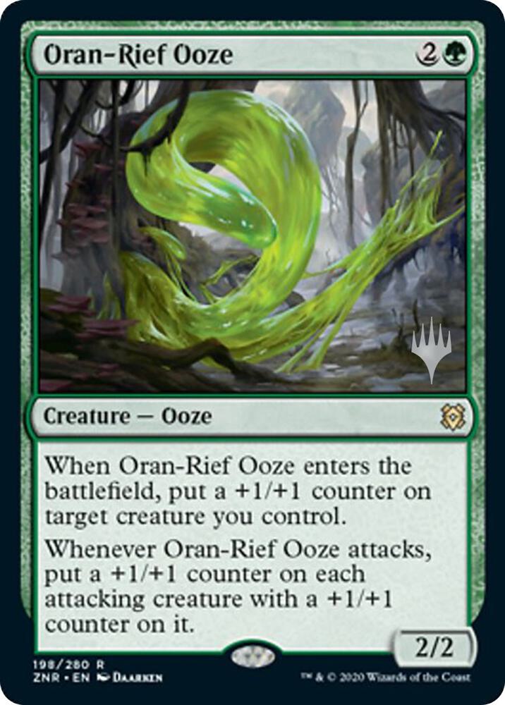 Oran Rief Ooze 198 (Promo Pack: Zendikar Rising)  | Good Games Adelaide SA