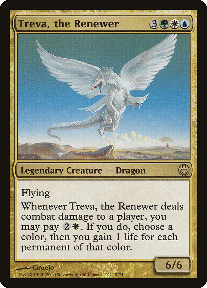 Treva, the Renewer 49 (Duel Decks: Phyrexia vs. the Coalition)  | Good Games Adelaide SA