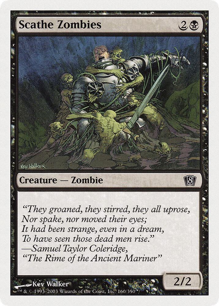 Scathe Zombies 160 (8th Edition)  - Foil | Good Games Adelaide SA