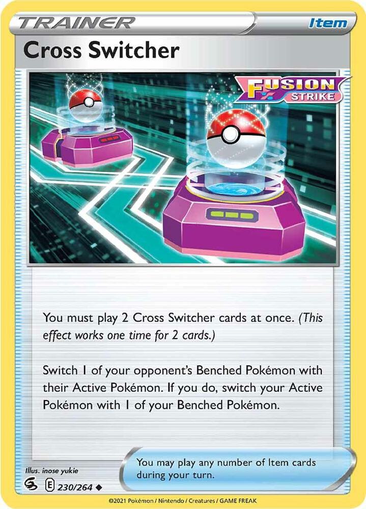 Cross Switcher 230/264 (SWSH08: Fusion Strike)  | Good Games Adelaide SA