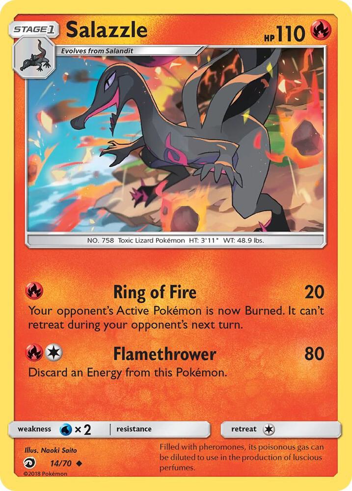 Salazzle 14/70 (Dragon Majesty)  | Good Games Adelaide SA
