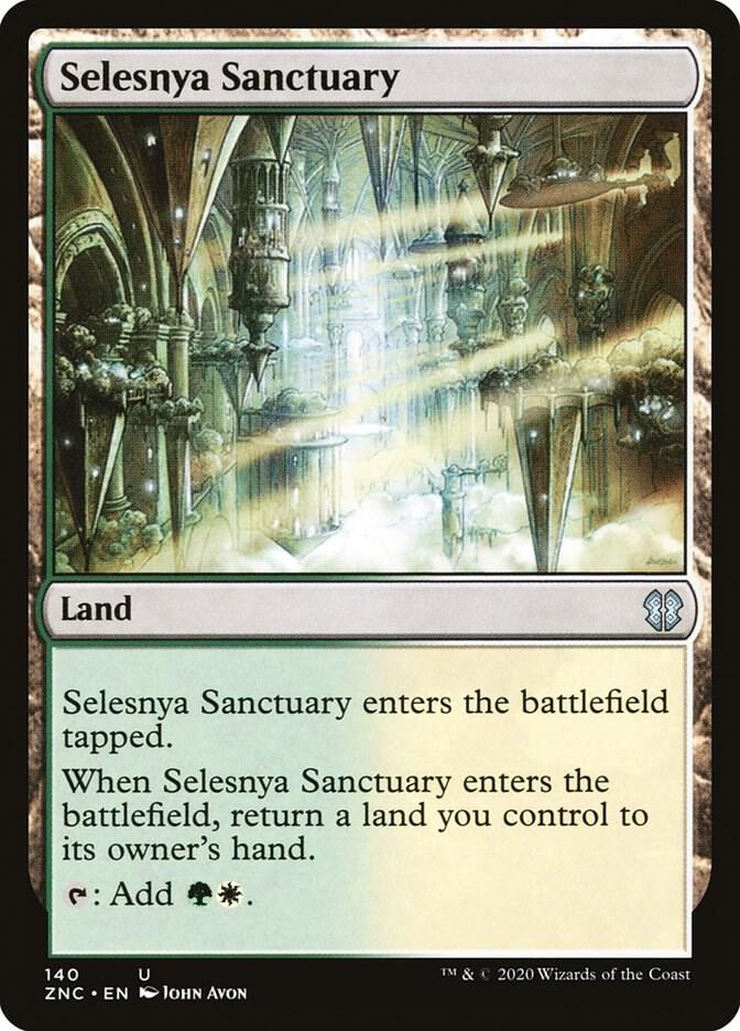 Selesnya Sanctuary 140 (Commander: Zendikar Rising)  | Good Games Adelaide SA