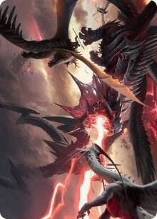 Invasion of Tarkir Art Card 34 (Art Series: March of the Machine)  | Good Games Adelaide SA