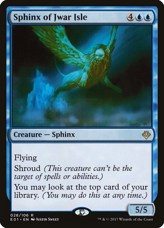 Sphinx of Jwar Isle [Archenemy: Nicol Bolas] | Good Games Adelaide SA