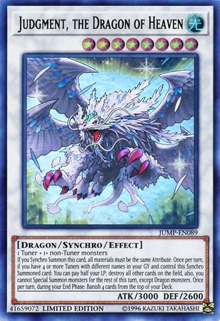 Judgment, the Dragon of Heaven [JUMP-EN089] Ultra Rare | Good Games Adelaide SA