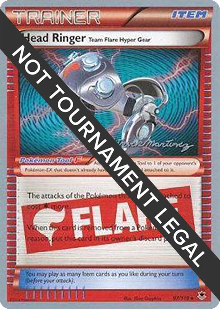 Head Ringer Team Flare Hyper Gear 2015 Patrick Martinez 97/119 (World Championship Decks)  | Good Games Adelaide SA