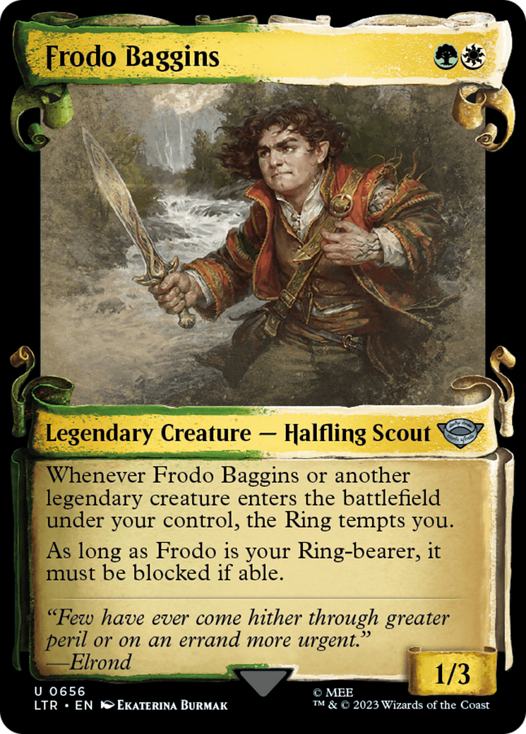 Frodo Baggins [The Lord of the Rings: Tales of Middle-Earth Showcase Scrolls] | Good Games Adelaide SA