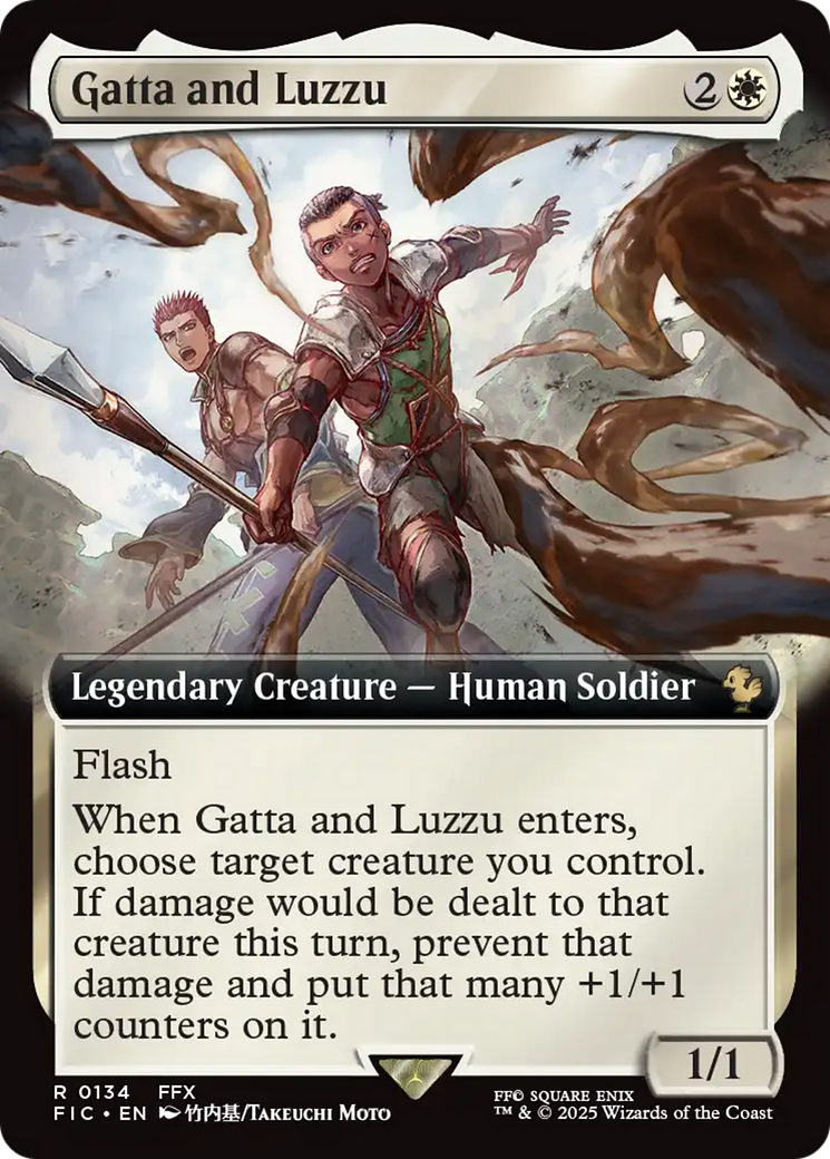 Gatta and Luzzu (Extended Art) [FINAL FANTASY Commander] | Good Games Adelaide SA