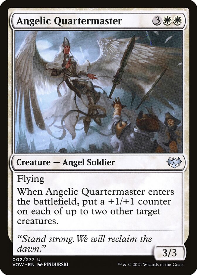 Angelic Quartermaster 2 (Innistrad: Crimson Vow)  | Good Games Adelaide SA