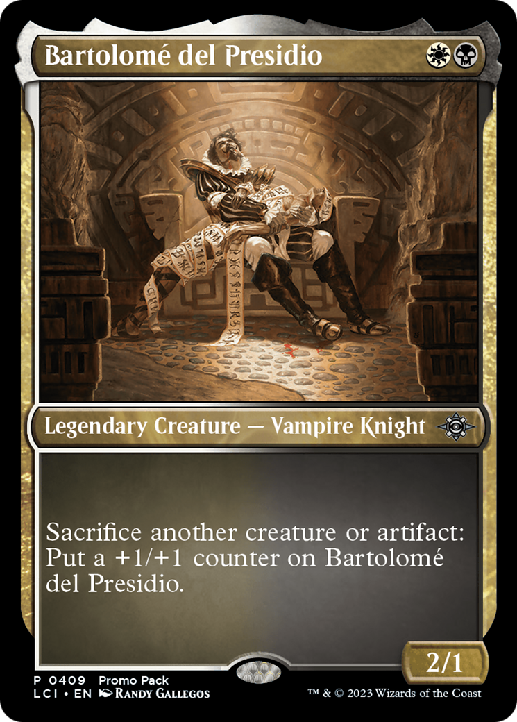 Bartolome del Presidio (Promo Pack) [The Lost Caverns of Ixalan Promos] | Good Games Adelaide SA