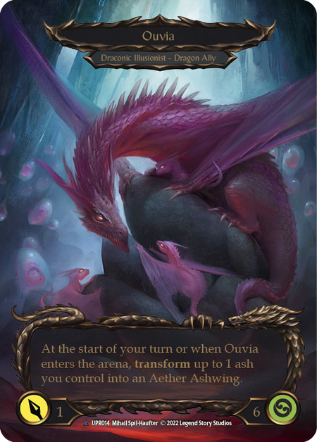 Invoke Ouvia // Ouvia (Marvel) [UPR014] (Uprising)  Cold Foil | Good Games Adelaide SA