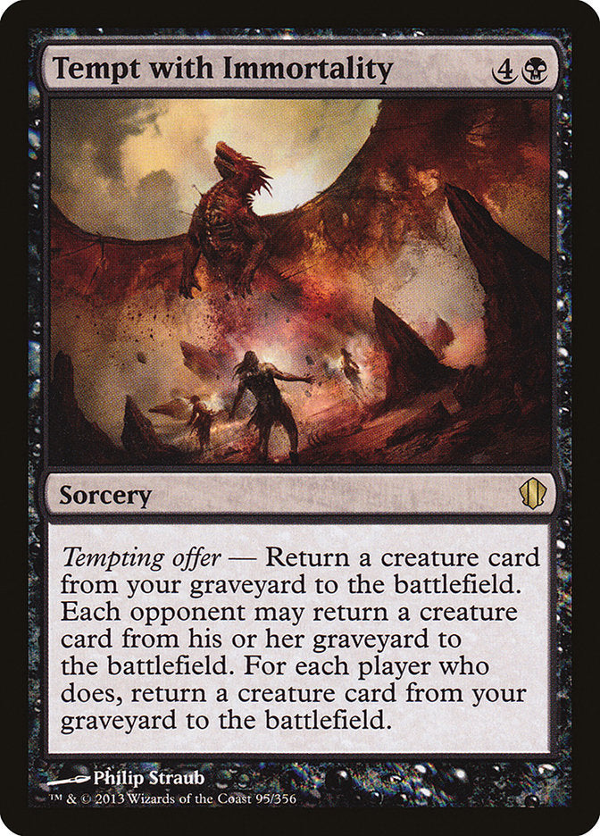 Tempt with Immortality 95 (Commander 2013)  | Good Games Adelaide SA