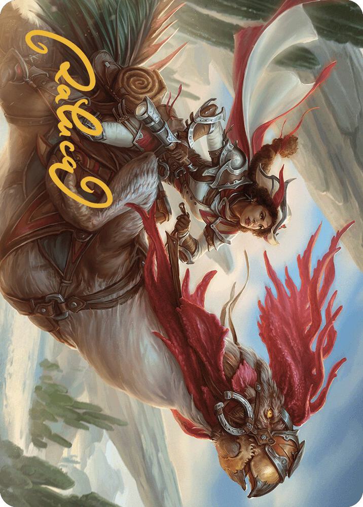 Frontier Seeker Art Card Gold Stamped Signature 2 (Art Series: Outlaws of Thunder Junction)  | Good Games Adelaide SA