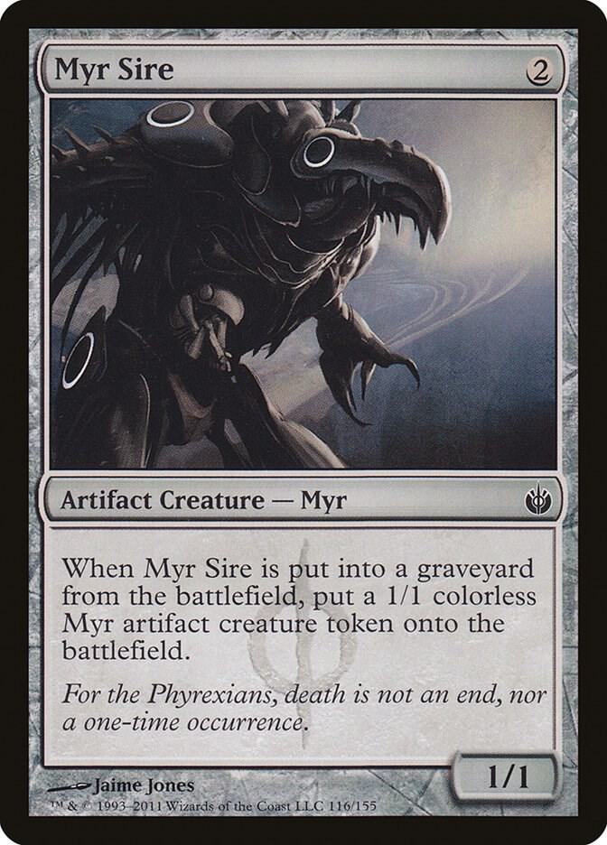 Myr Sire 116 (Mirrodin Besieged)  - Foil | Good Games Adelaide SA