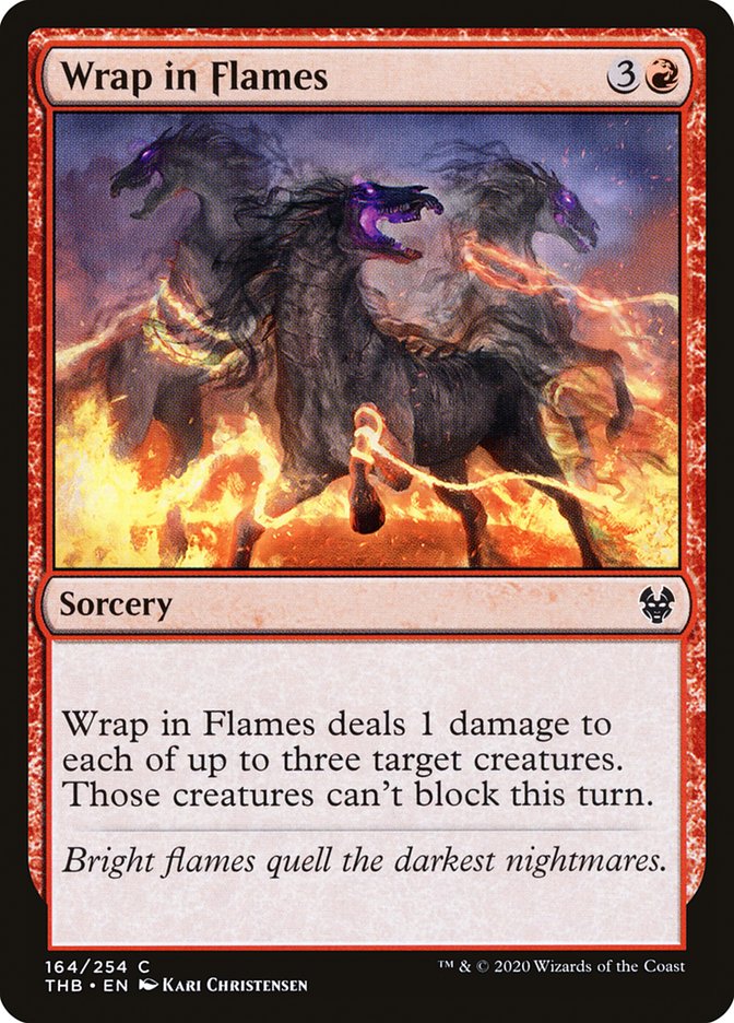 Wrap in Flames [Theros Beyond Death] | Good Games Adelaide SA