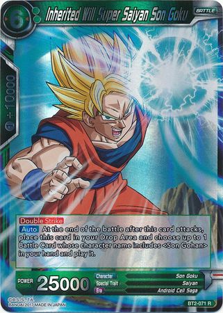 Inherited Will Super Saiyan Son Goku [BT2-071] | Good Games Adelaide SA