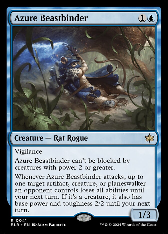 Azure Beastbinder 41 (Bloomburrow)  | Good Games Adelaide SA